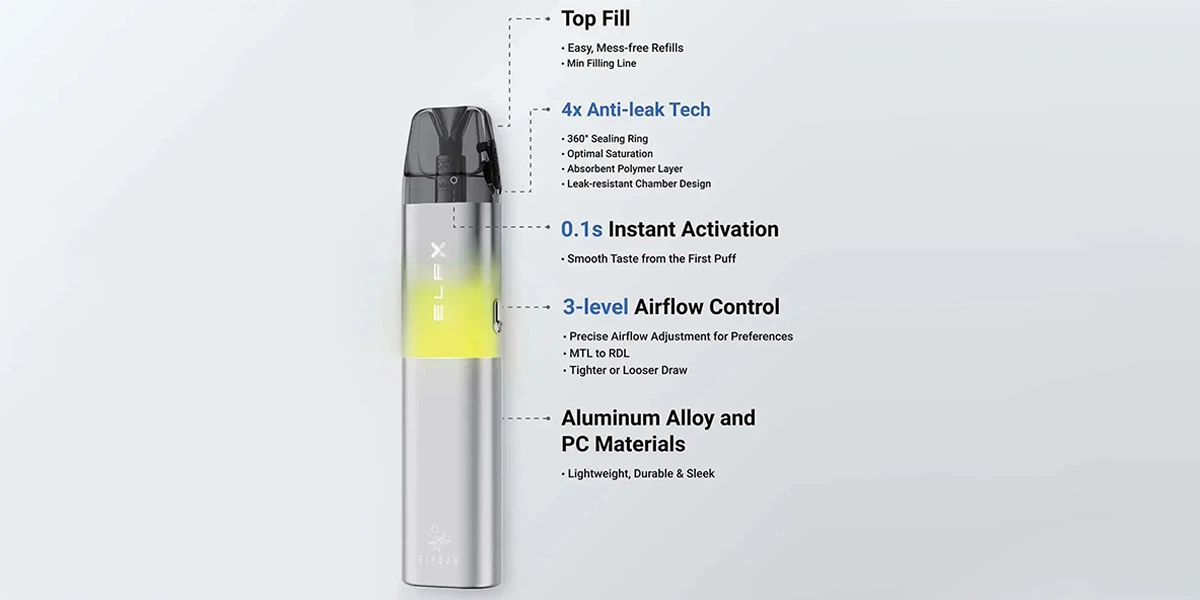 rechargeable vape pod kits